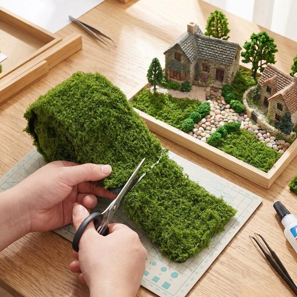 Artificial Moss Table Runner D - Sphagnum Moss Dry 评论和价格